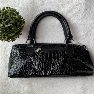 Black Insulated Wine Bag